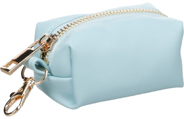 Flamingo Poop bag dispenser Purva Blue