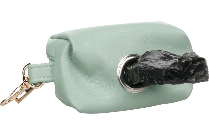 Flamingo Poop bag dispenser Purva Green