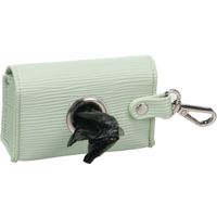 Flamingo Poop bag dispenser Riblea Green