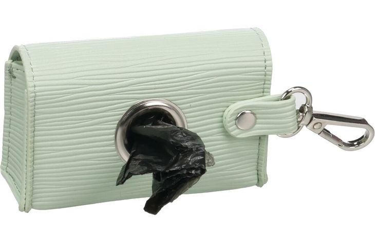 Flamingo Poop bag dispenser Riblea Green
