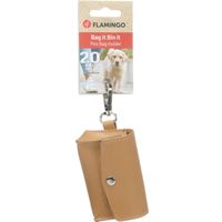 Flamingo Poop bag dispenser Riblea Brown