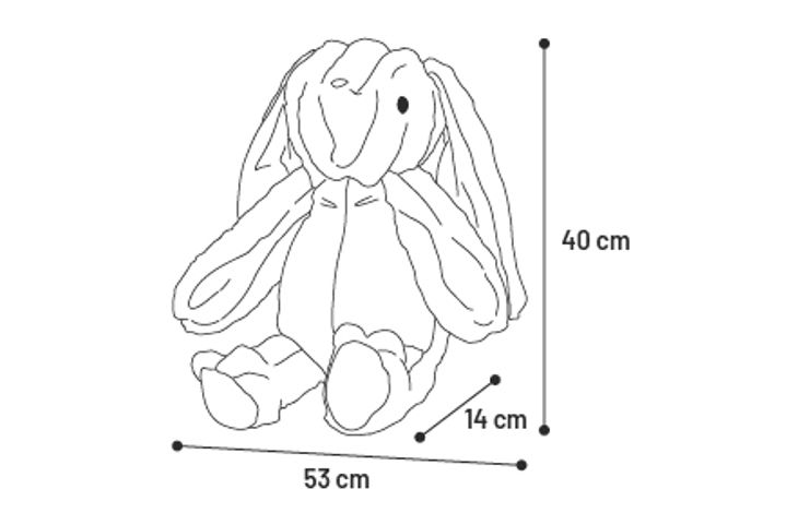 Flamingo Giocattolo Kohoe Coniglio Porpora