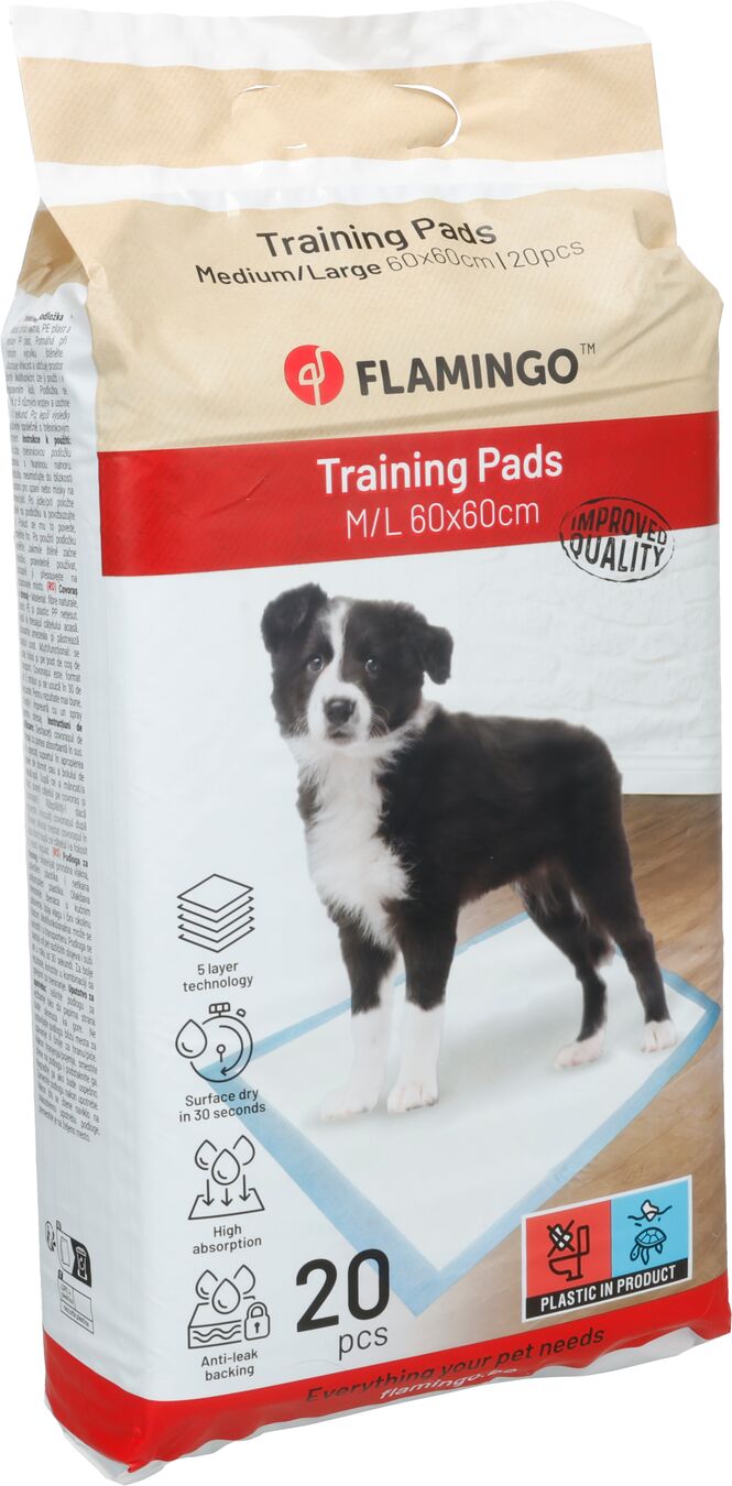 Flamingo Training pad Pady White