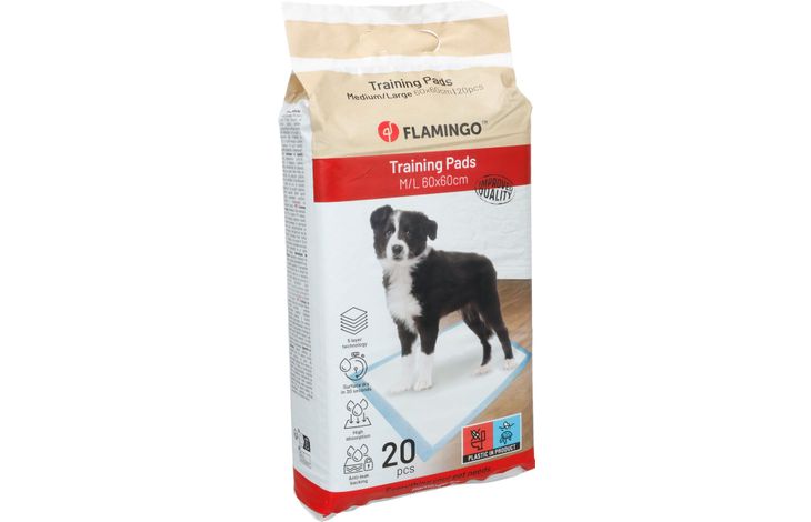 Flamingo Training pad Pady White