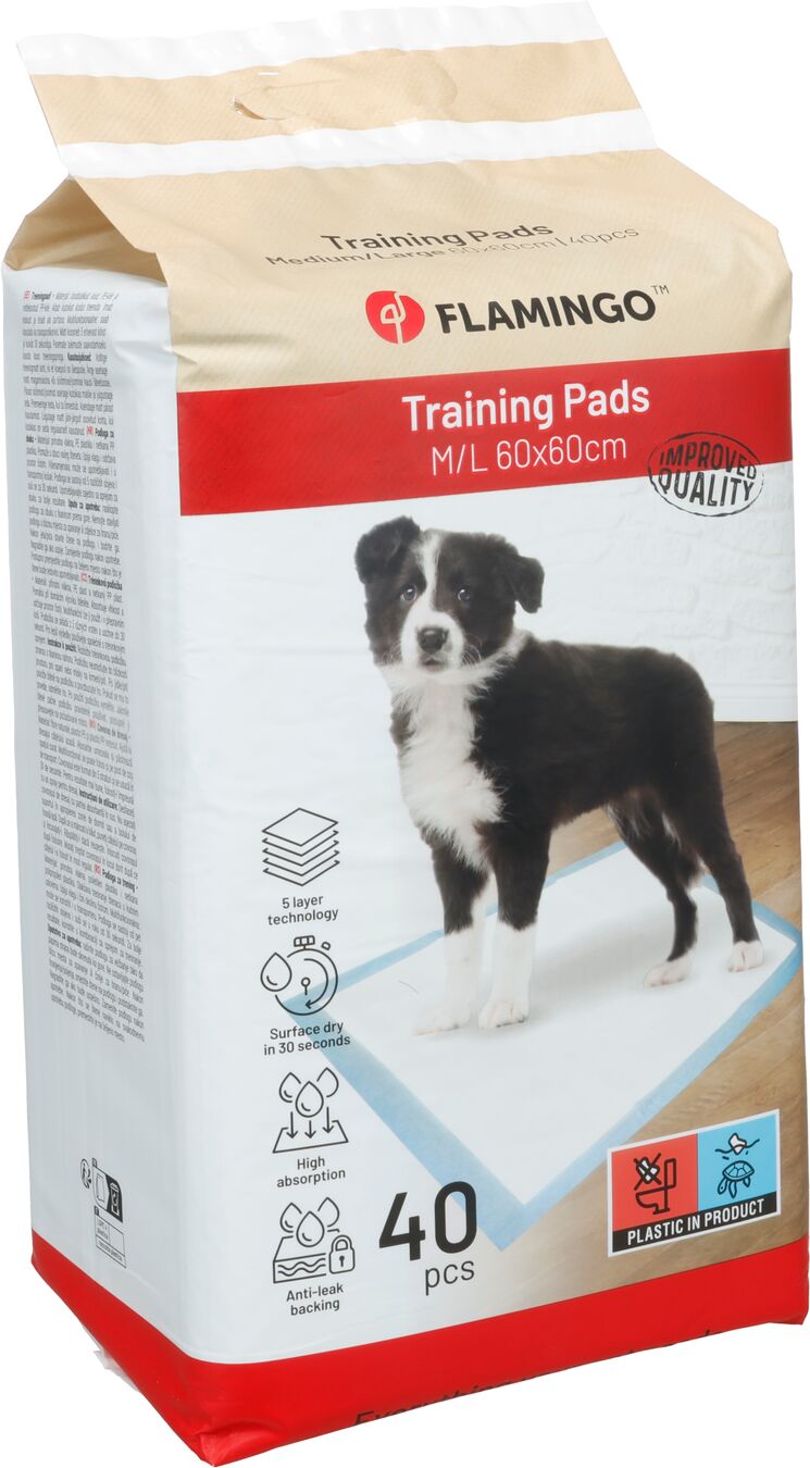 Flamingo Training pad Pady White