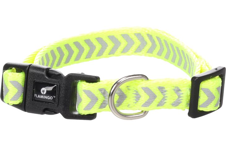 Flamingo Halsband Fergu Fluo geel