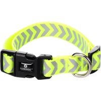 Flamingo Halsband Fergu Fluo geel