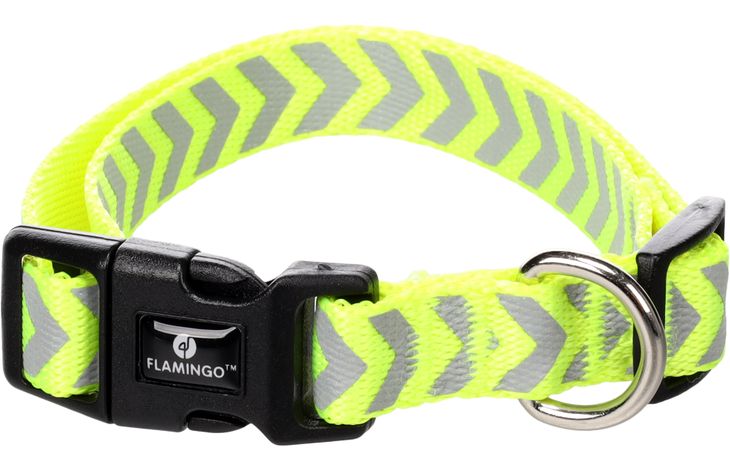 Flamingo Halsband Fergu Fluo geel
