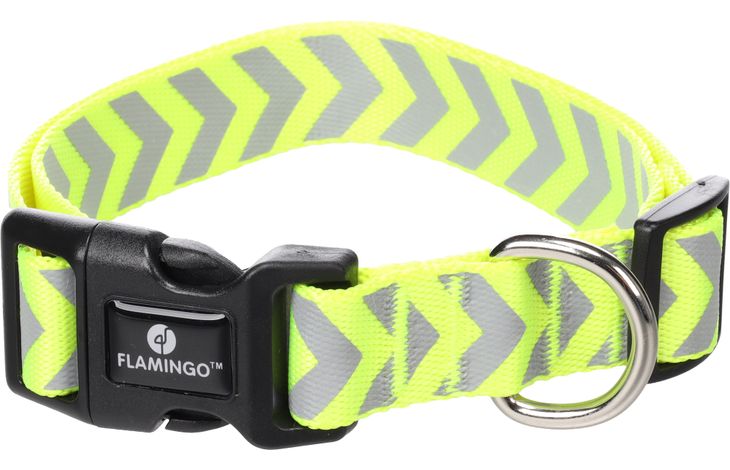 Flamingo Halsband Fergu Fluo geel