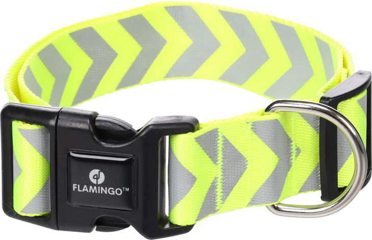 Flamingo Halsband Fergu Fluo geel