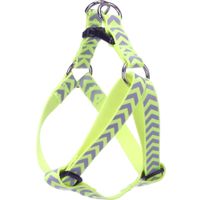 Flamingo Harnas Step&Go Fergu Fluo geel