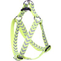 Flamingo Harnas Step&Go Fergu Fluo geel