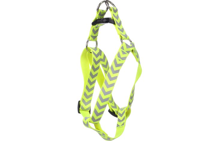 Flamingo Harnas Step&Go Fergu Fluo geel