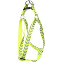 Flamingo Harnas Step&Go Fergu Fluo geel