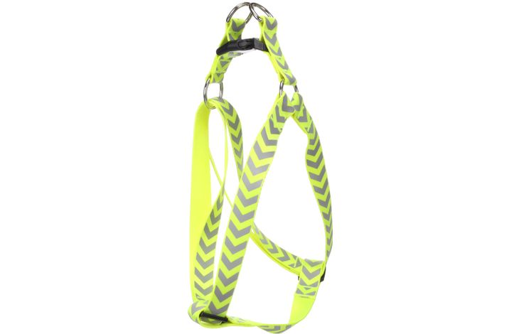 Flamingo Harnas Step&Go Fergu Fluo geel