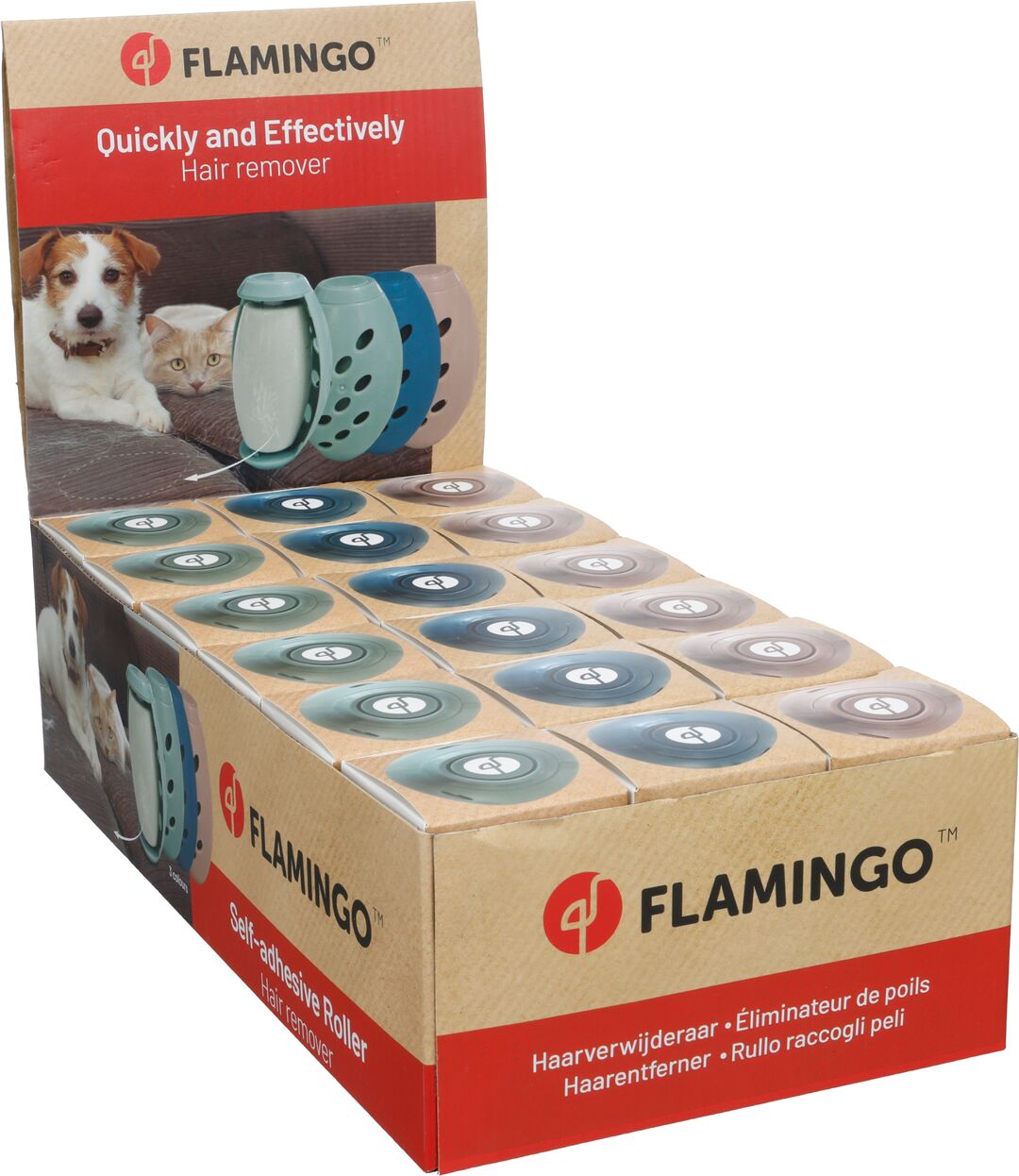 Flamingo Hair remover Vinny Multiple colours
