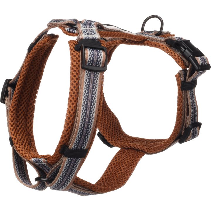 Geschirr Y-Form Ubud Schwarz | 526150 | Flamingo Pet Products
