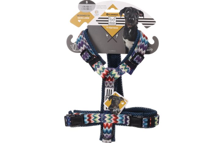 Flamingo Harnas Y-vorm Nusa Penida Blauw