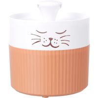 Flamingo Drinking fountain Mali Round Terracotta & White