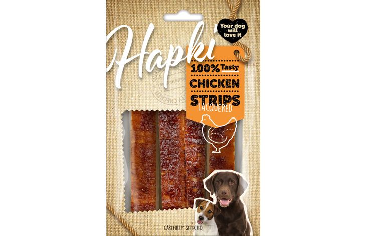 Flamingo Snacks Hapki Lacquered Strips with chicken 