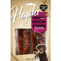 Flamingo Snacks Hapki Lacquered Strips with duck 