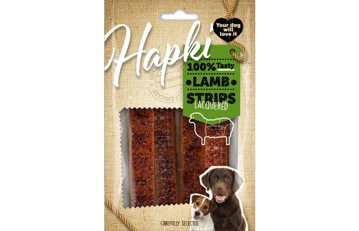 Flamingo Snacks Hapki Lacquered Strips with lamb 
