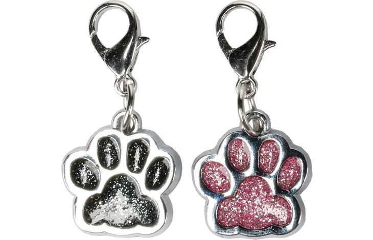 Flamingo Medal Paw Tassu Pink & Black