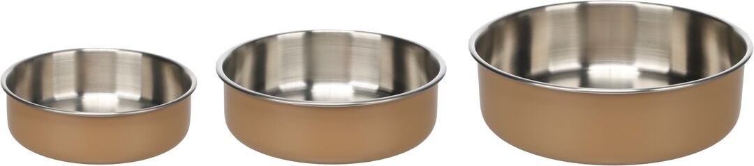 Flamingo Ciotola per cibo e acqua Yumi Rotondo Beige