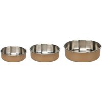 Flamingo Ciotola per cibo e acqua Yumi Rotondo Beige