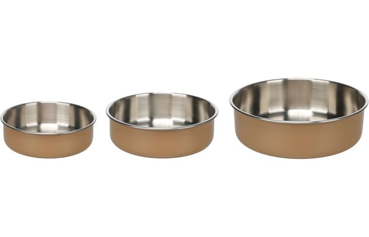 Flamingo Ciotola per cibo e acqua Yumi Rotondo Beige
