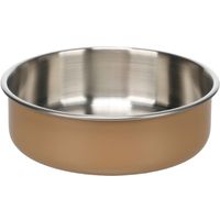 Flamingo Ciotola per cibo e acqua Yumi Rotondo Beige