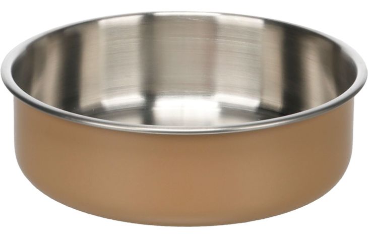 Flamingo Ciotola per cibo e acqua Yumi Rotondo Beige