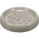 Gamelle pour la nourriture Slow feeder Cena Rond Taupe