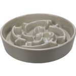 Gamelle pour la nourriture Slow feeder Cena Rond Taupe