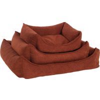 Flamingo Mand Oana Rechthoekig Terracotta