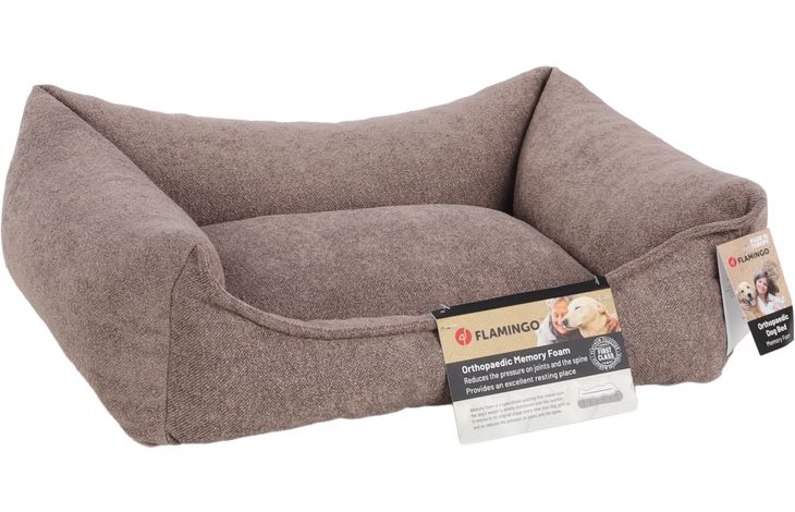 Flamingo Mand Oana Rechthoekig Taupe