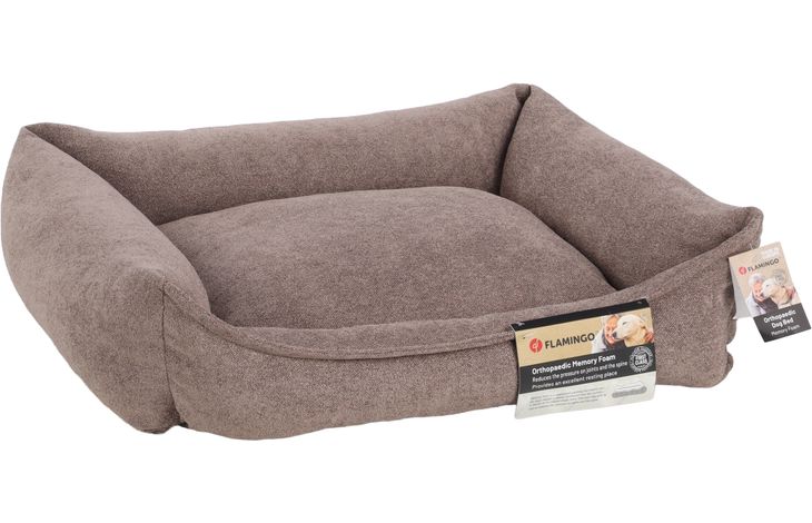 Flamingo Mand Oana Rechthoekig Taupe