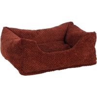 Flamingo Mand Erbel Rechthoekig Terracotta