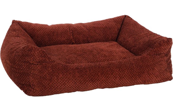 Flamingo Mand Erbel Rechthoekig Terracotta