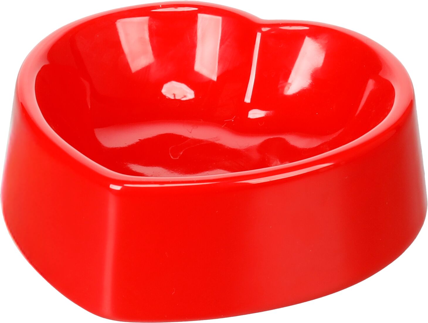 Feeding and drinking bowl Zova Heart Red | 526445 | Flamingo Pet Products