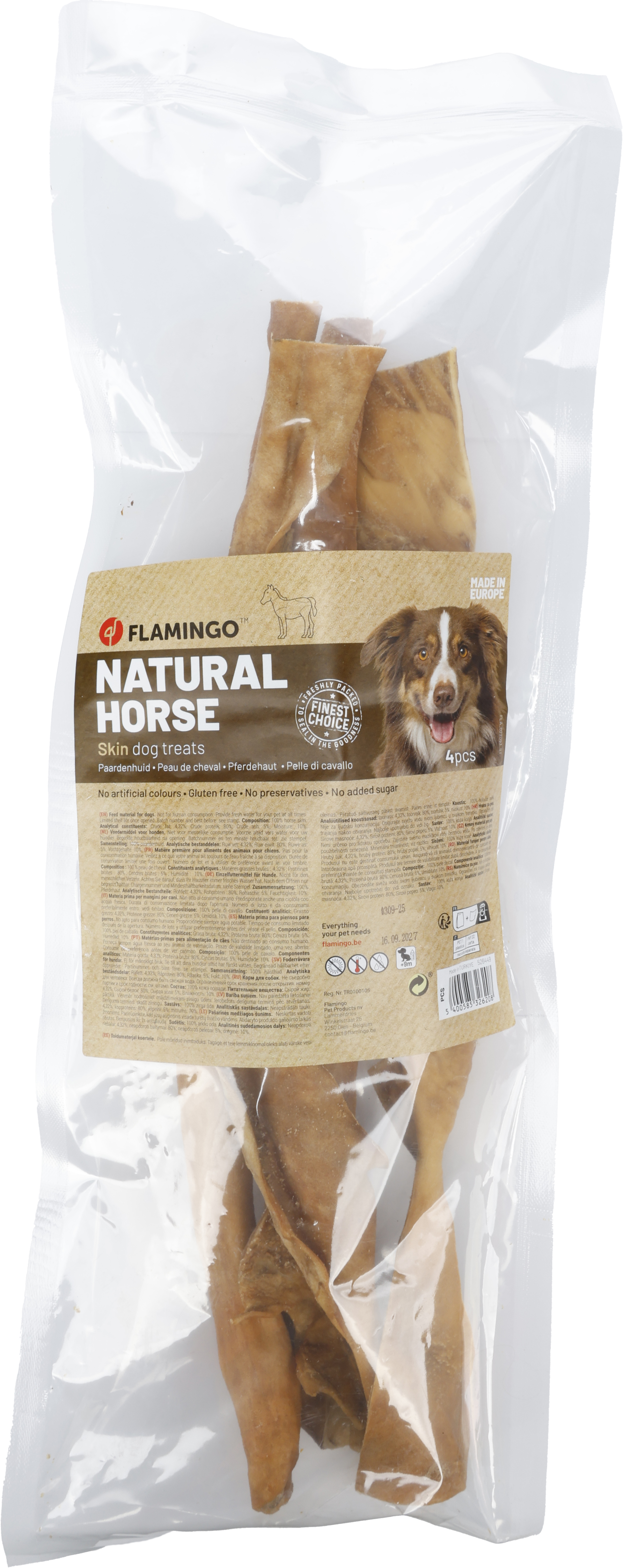 Flamingo Snacks Nature Horse skin