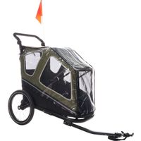 Flamingo Bicycle trailer Jodie Green