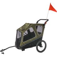 Flamingo Bicycle trailer Jodie Green