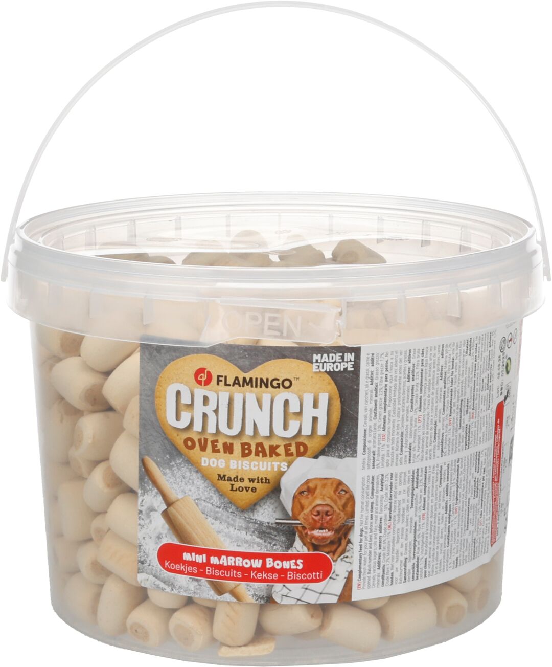 Flamingo Snacks Crunch Marrowbone Filled Mini 