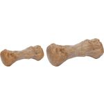 Giocattolo Nyl'o Wood Osso con gusto di manzo