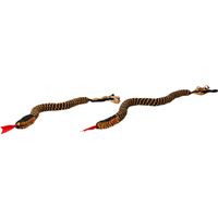 Flamingo Toy Madu Snake Orange & Black