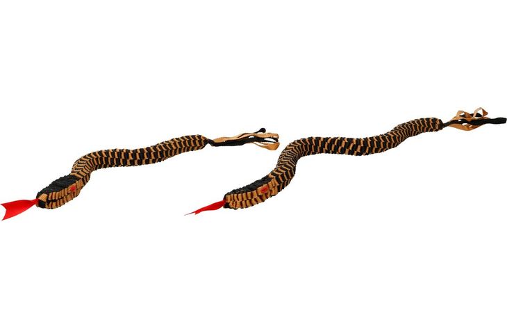 Flamingo Toy Madu Snake Orange & Black