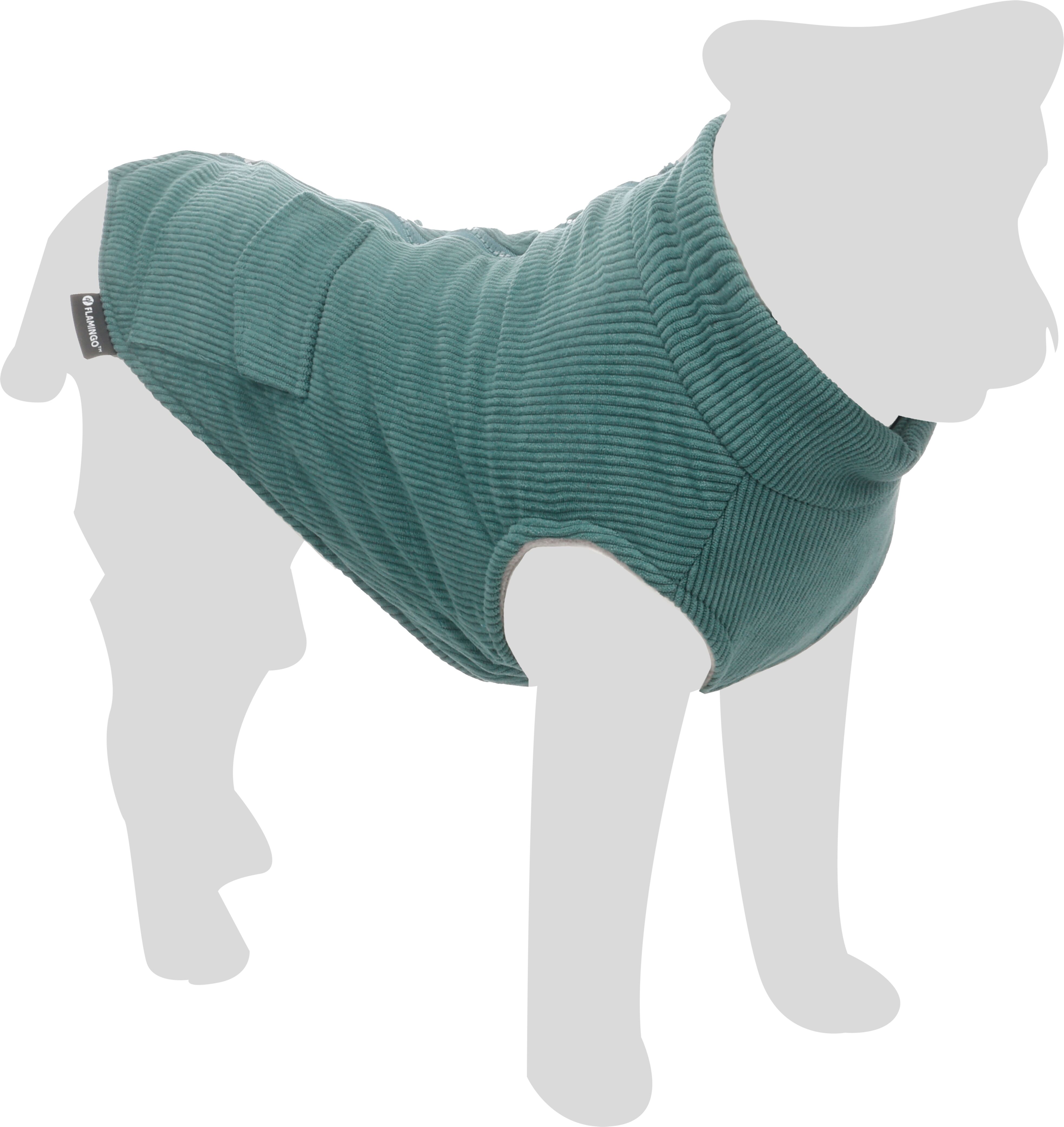 Flamingo Winter coat Tino Petrol