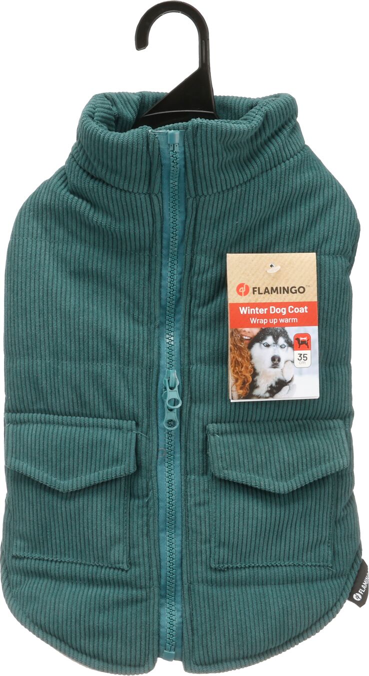 Flamingo Winter coat Tino Petrol