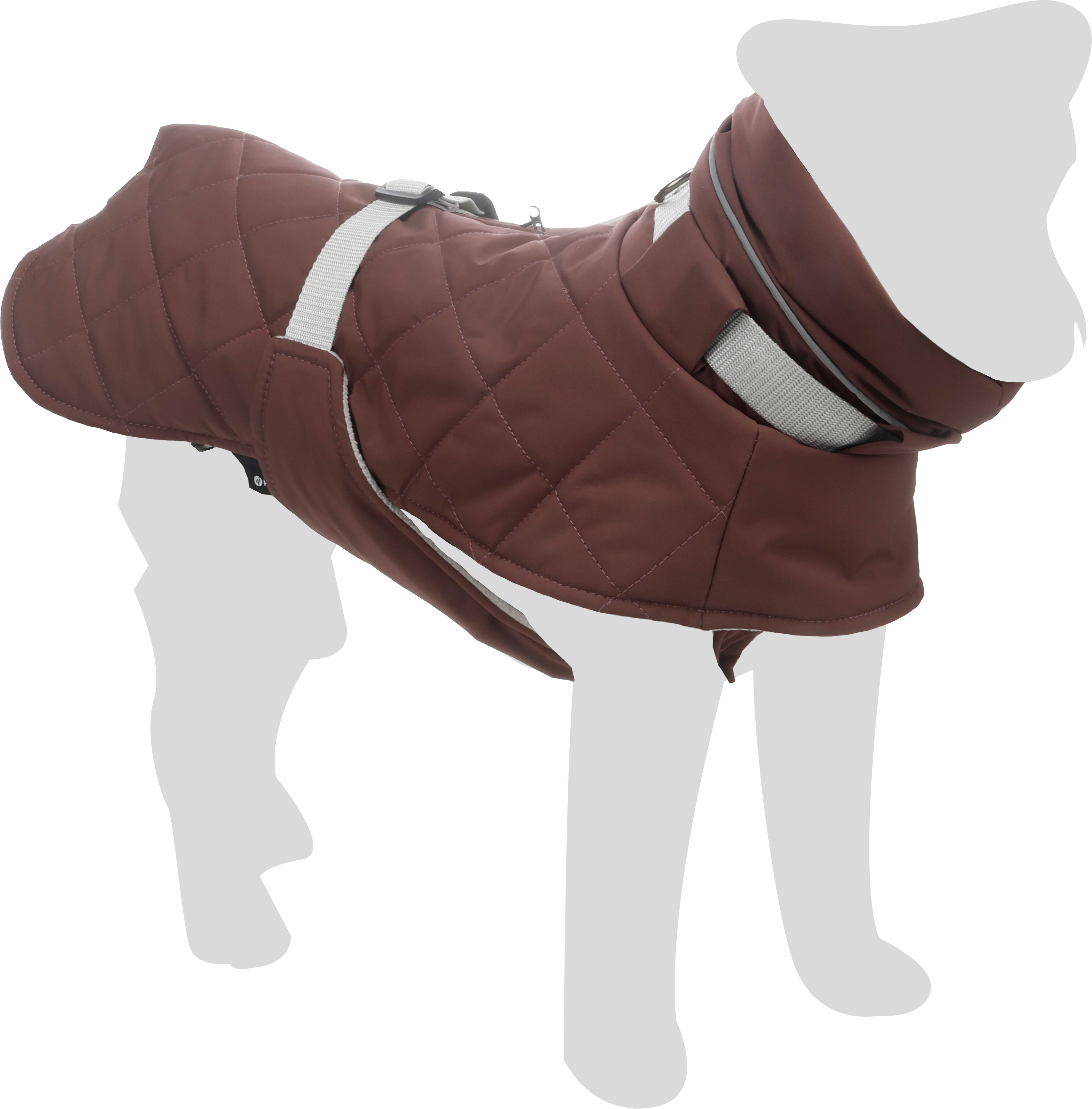 Flamingo Winter coat Patrol Aubergine